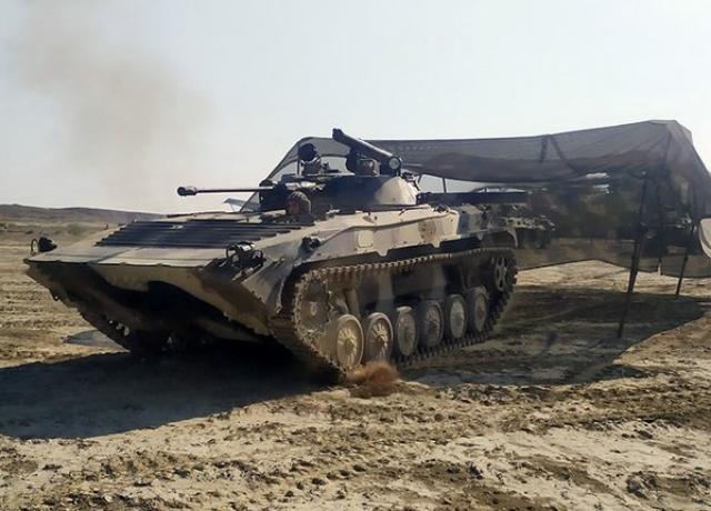 A competition of combat vehicle crews is being held (+PHOTO=4, +VİDEO)