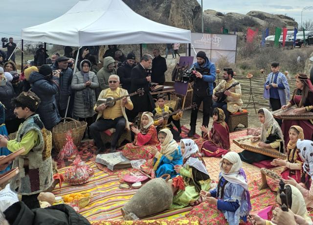 Qobustan Milli Tarix-Bədii Qoruğunda "Plov festivalı" keçirilib - FOTO