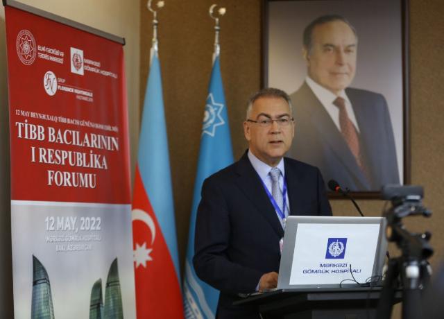 Mərkəzi Gömrük Hospitalında "Tibb Bacılarının I Respublika Forumu" həyata keçirilib - FOTO