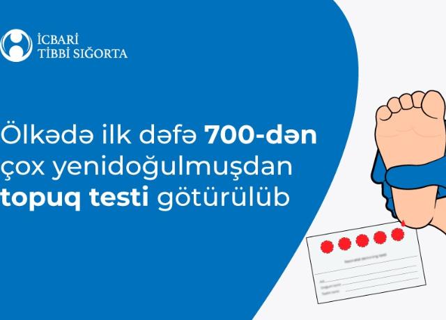 İrsi xəstəliklərin erkən diaqnostikası məqsədi ilə ölkədə ilk dəfə neonatal skrininq müayinələr keçirilir 