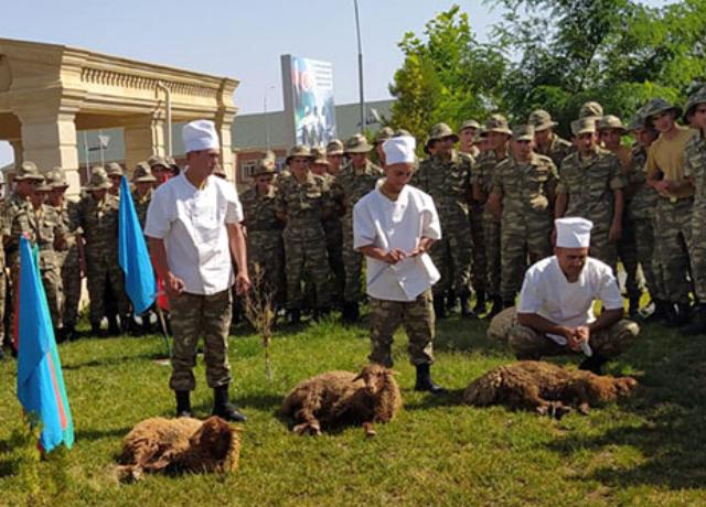 Events on the occasion of Gurban Bayram were held in the Azerbaijan Army +PHOTO=24