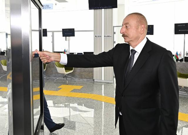 Ilham Aliyev attended inauguration of Sumgayit regional “ASAN xidmət” Center No.2 +PHOTO=19