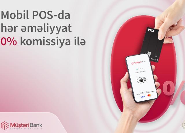 Sahibkarlar üçün Mobil POS-da əməliyyatlar hələ də komissiyasızdır 